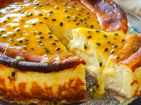 Basque Cheesecake | Passion Fruit - Maracuyá
