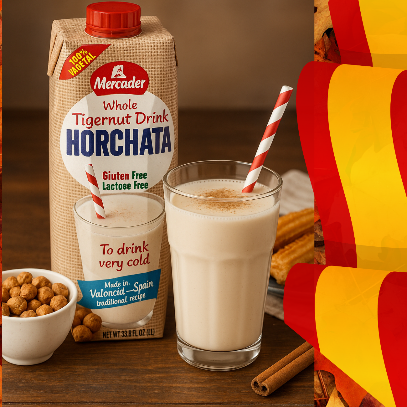 Horchata de Chufa Drink from Valencia Spain