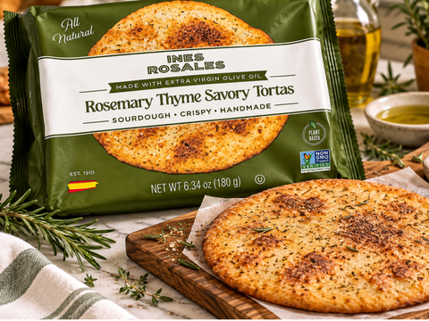 Rosemary Thyme Savory Tortas by Ines Rosales