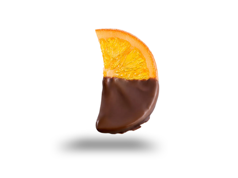 Leticias Candied oranges with chocolate