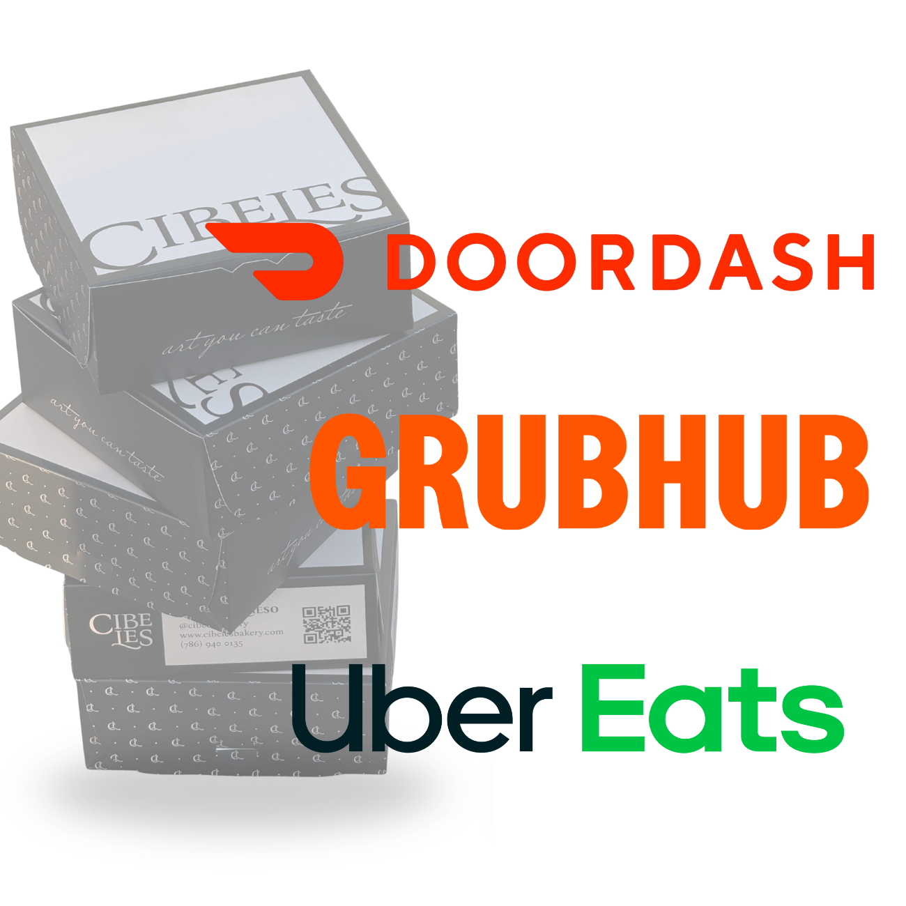 Cibeles ahora está en tus apps favoritas de delivery 📲🍰