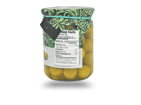 Green Manzanilla Olives 255g