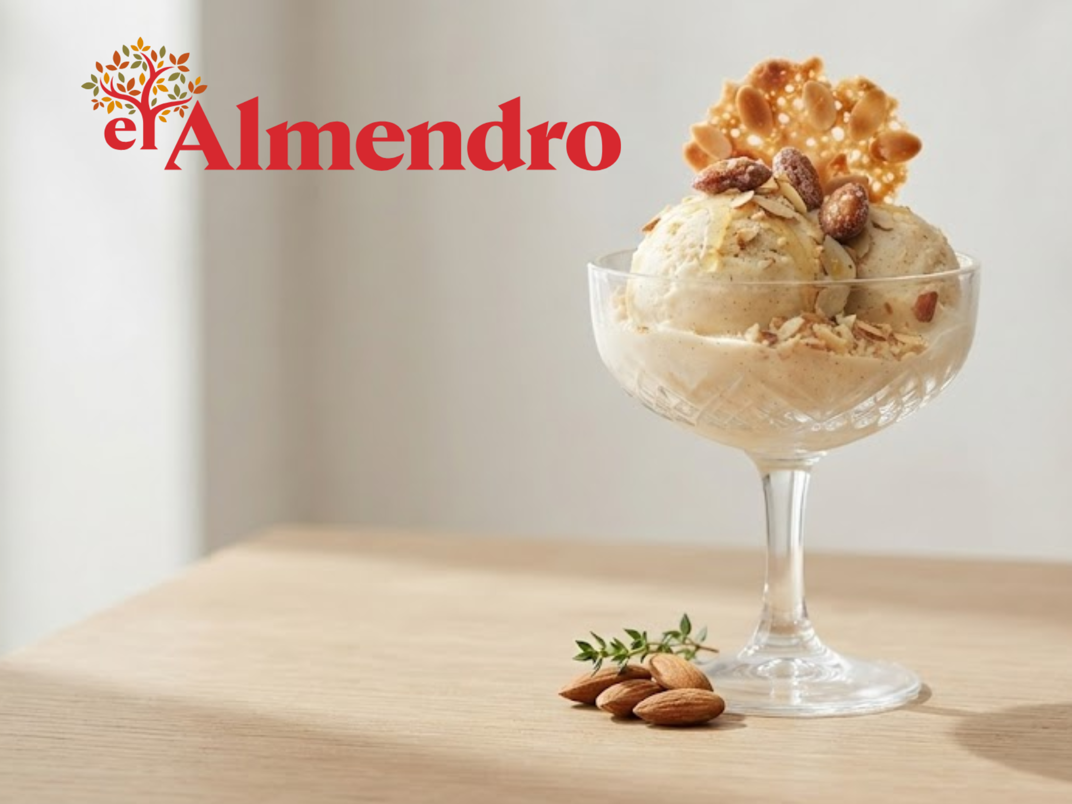 Ice Cream – Almond Turrón 1 Gal.