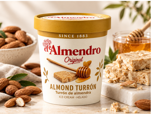 Ice Cream – Almond Turrón