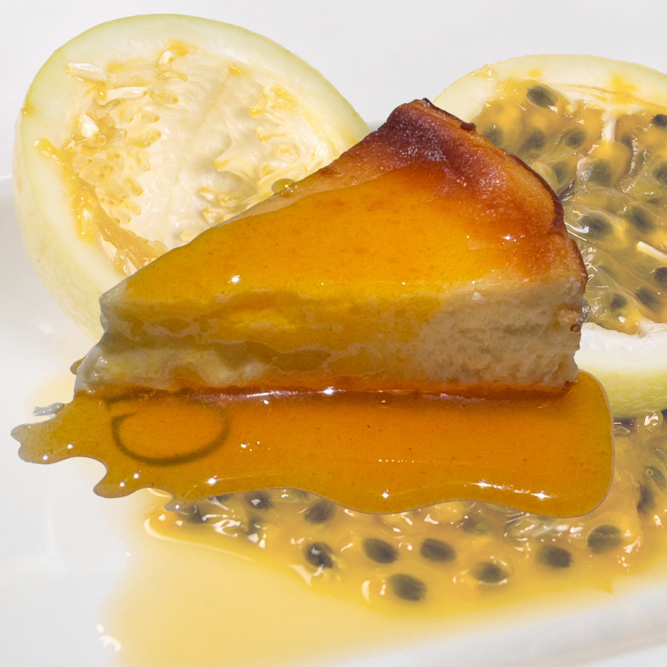 Basque Cheesecake | Passion Fruit - Maracuyá