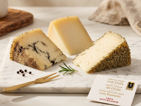 Spanish 3 Cheese Board - Trufa | Curado | Romero|