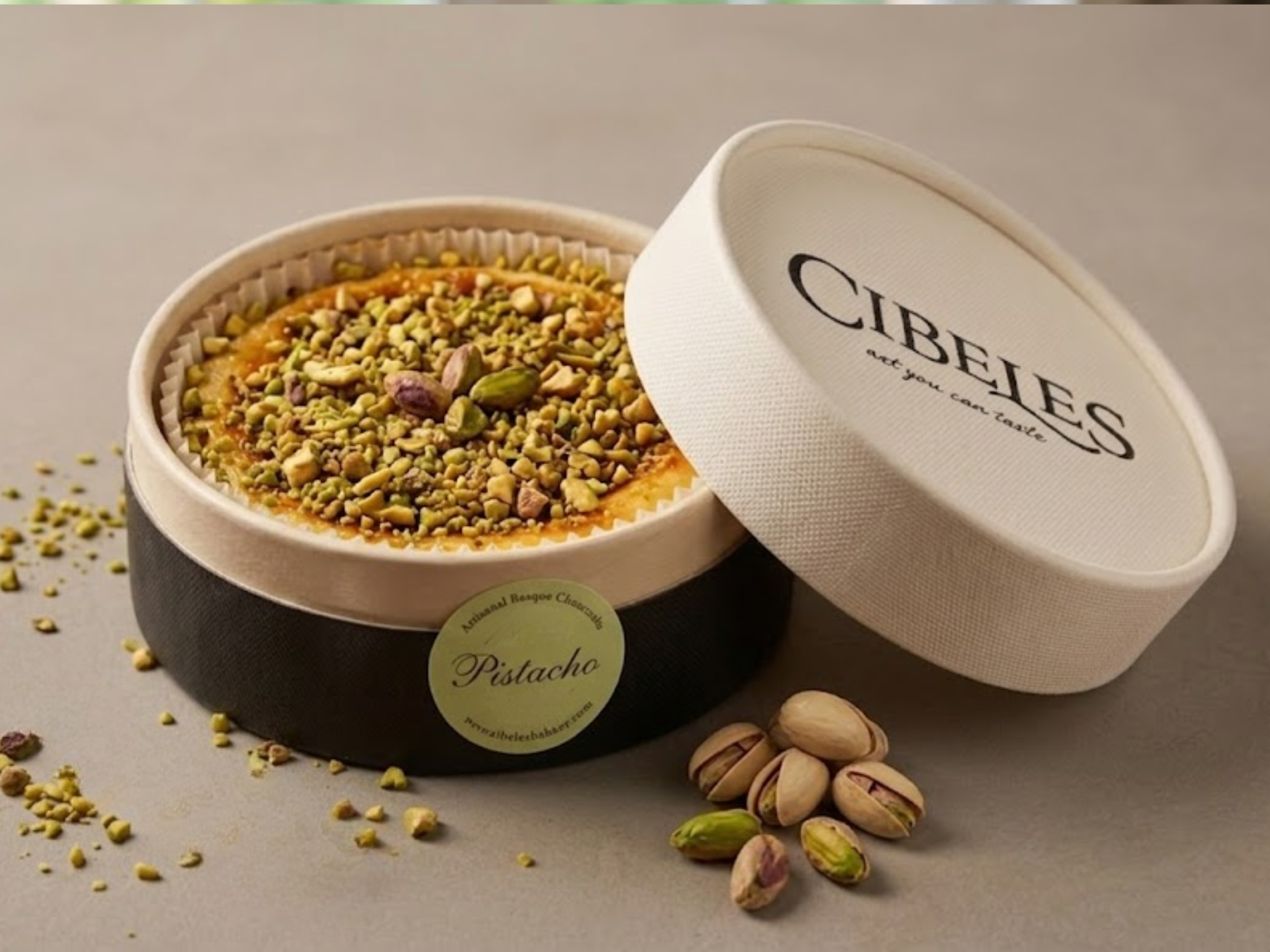 Basque Cheesecake | Ibérico Pistachio