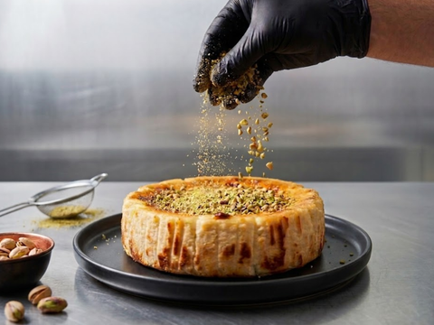 Basque Cheesecake | Ibérico Pistachio